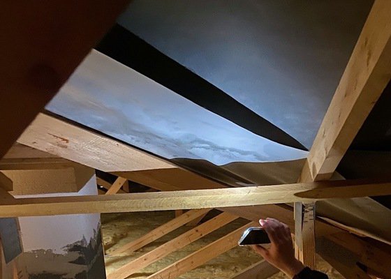 Kontrola / oprava zatékající střechy