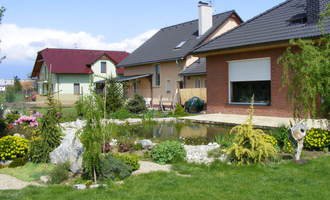 Návrh a realizace zahrady u novostavby rodinného domu 