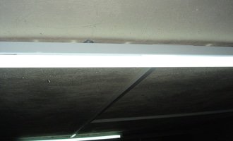 Nové osvětlení v garáži