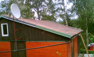 Rekonstrukce střechy + zastřešení terasy