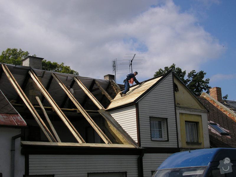 Rekontrukce střechy - dvouplášť: chod_plan_14
