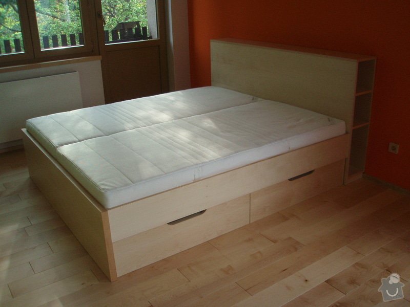 Výroba nábytku na zakázku: postel_001