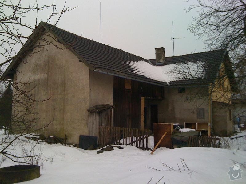 Pokrývače, tesaře, rekonstrukce komínu: Loukovec2010-6