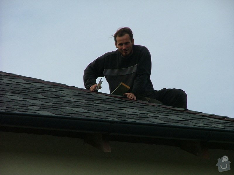 Oprava a dokončení střechy - pokrytí + klempířina: DSCF7070