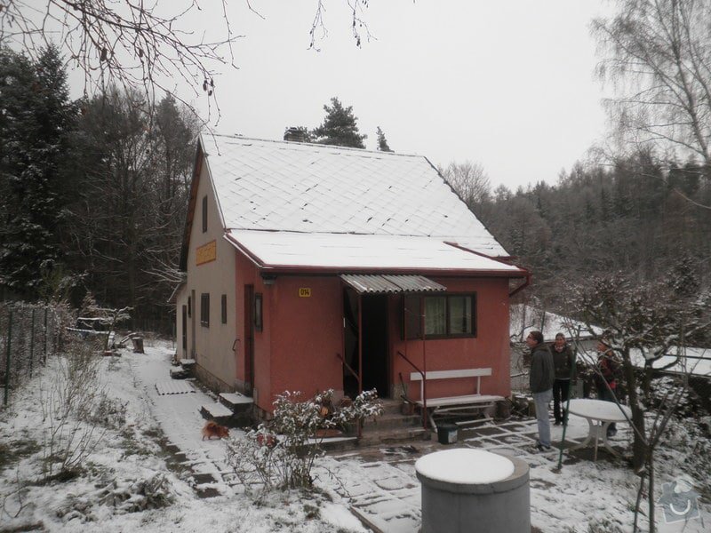 Oprava střechy - chata cca90m2: PB280421