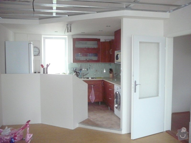 Rekonstrukce obývacího pokoje a kuchyně: P1070710