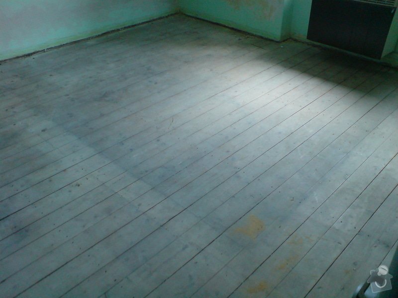 Renovace dubových parket a smrk. podlahy : DSC01792