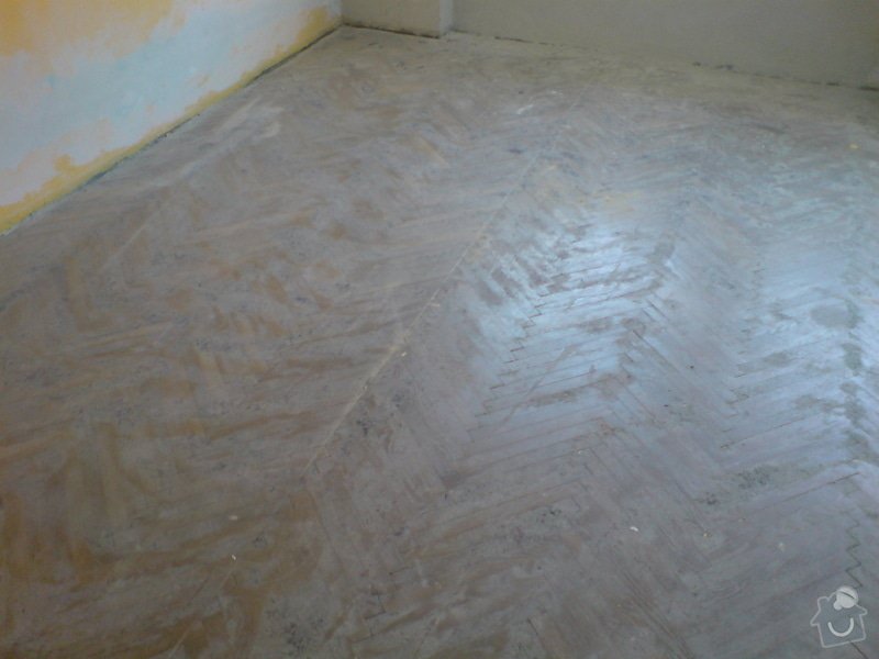 Renovace dubových parket a smrk. podlahy : DSC01804