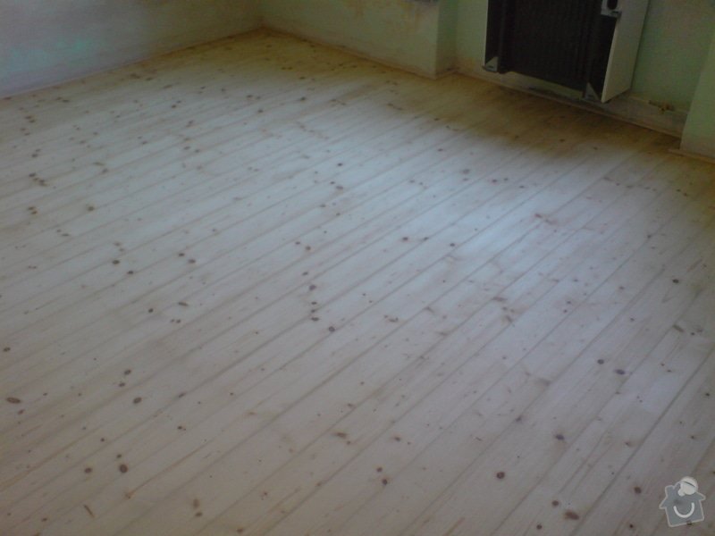 Renovace dubových parket a smrk. podlahy : DSC01805