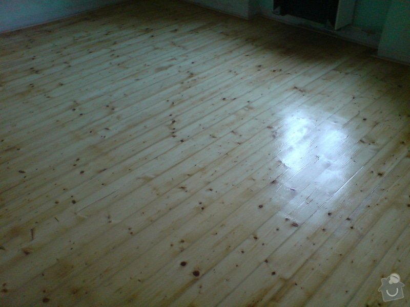 Renovace dubových parket a smrk. podlahy : DSC01809