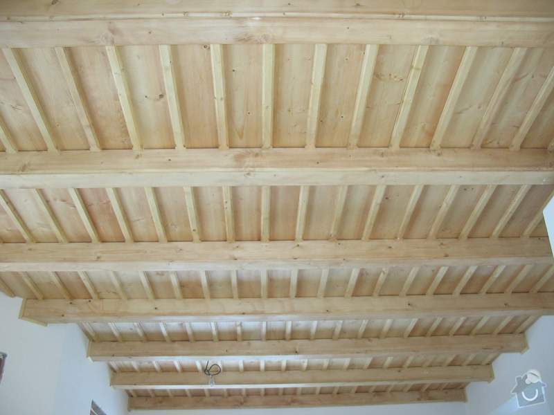 Dodávka a montáž stropního trámového obkladu do novostavby: IMG_6715