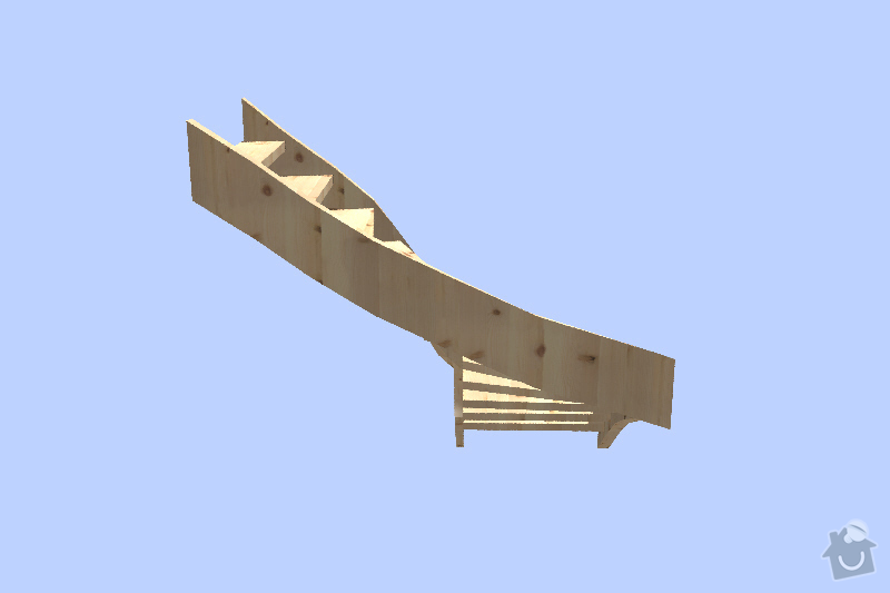Provedení dřevěného schodiště v rodiném domě: 3