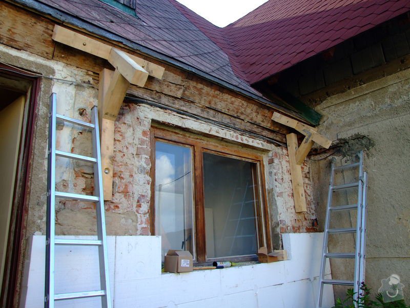 Zateplení fasády a prodloužení střechy: DSCF4789