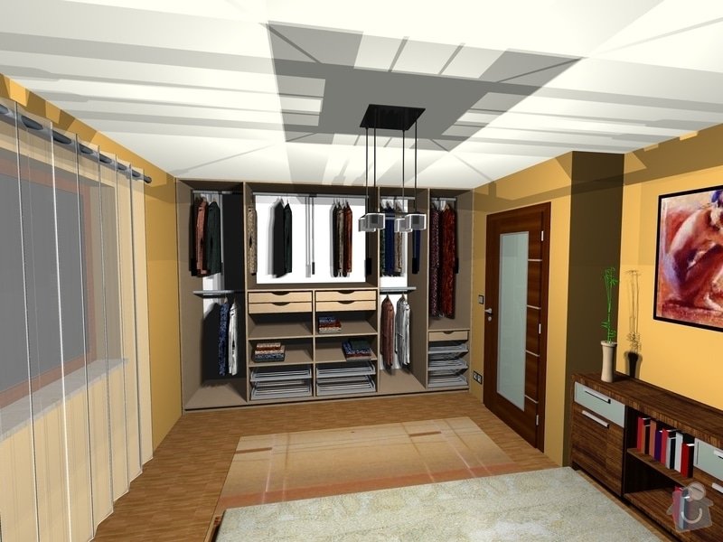 On-line návrh interiéru ložnice: Loznice11