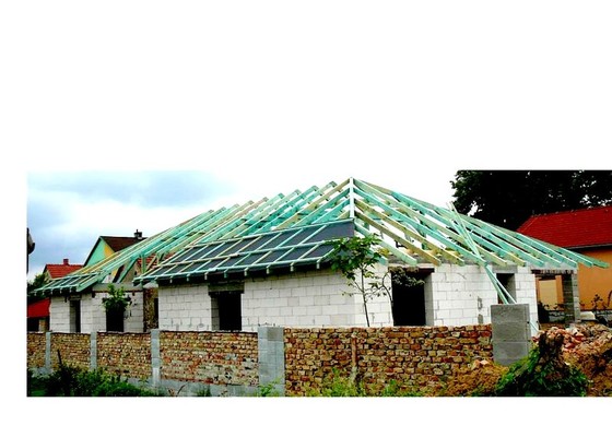 Střecha rodinného domu