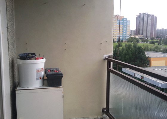 Renovace panelového balkonu