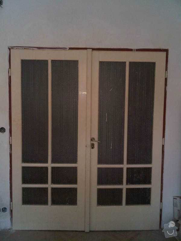 Renovace dvoukřídlých interierových dveří: IMG00269-20110625-1744