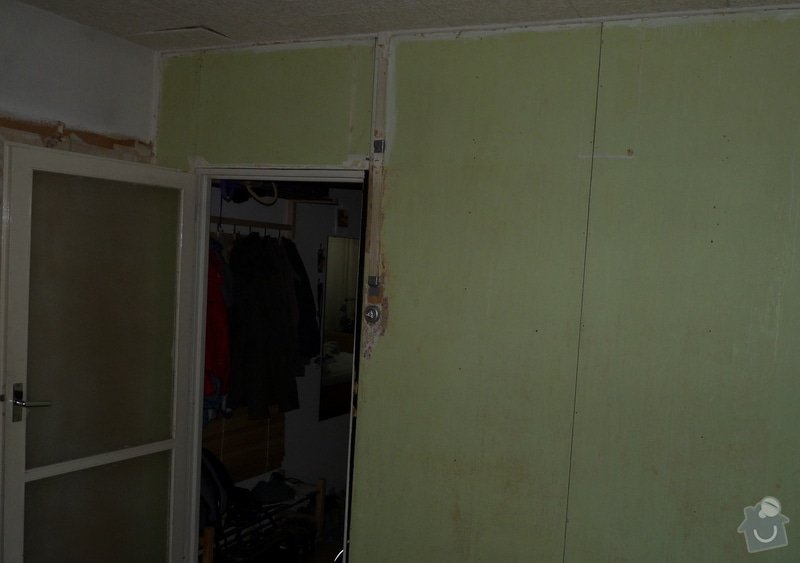 Rekonstrukce obývacího pokoje v panelovém bytě: P1030119