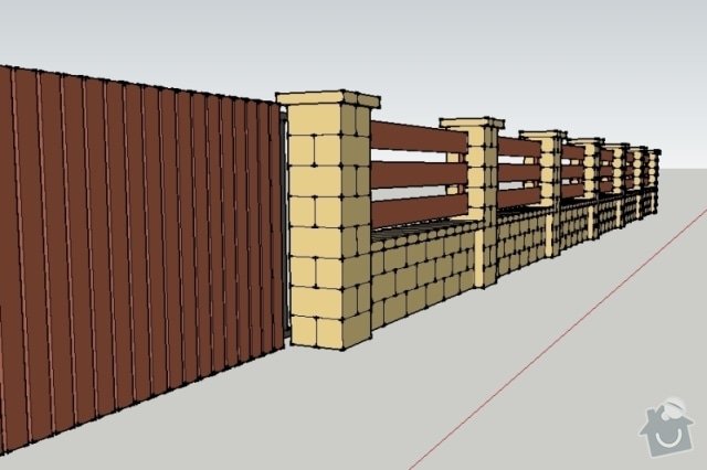 Stavba plotu z crash blocků: plot_1