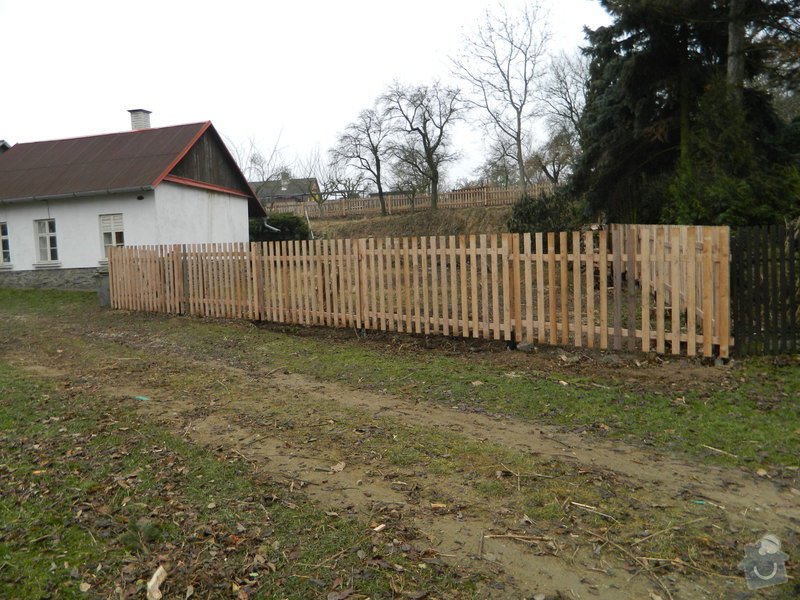 Dřevený chalupářský plot : DSCN1212