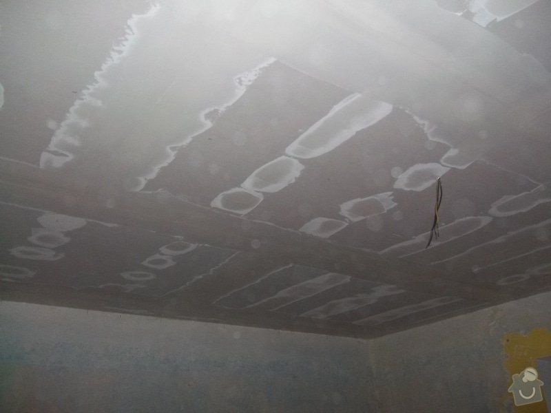 Snížení stropu Sádrokartonem se zateplením cca 20m2 Kladno: 104_1018
