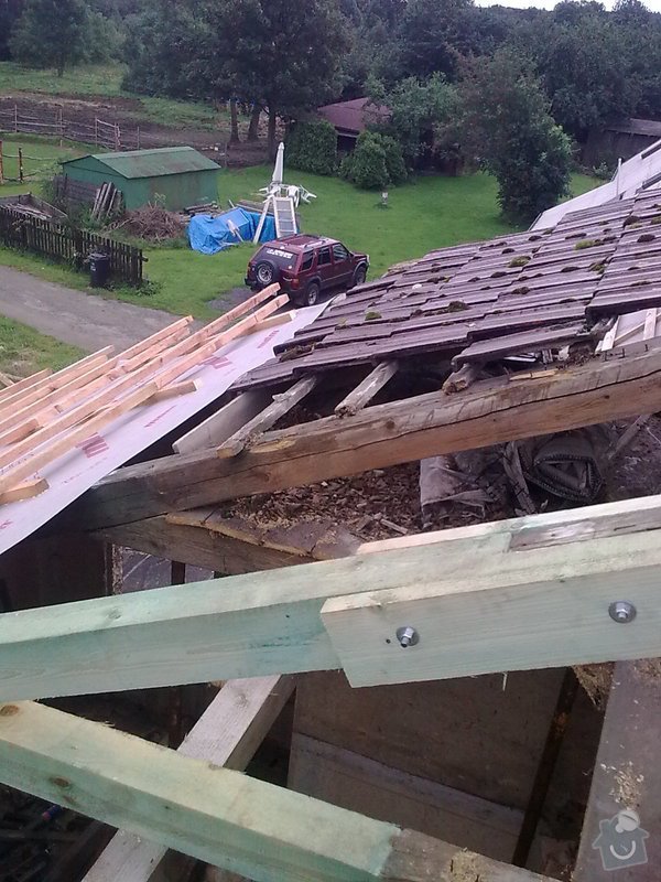 Rekonstrukce střechy a podlahové topení: StudankaRek_6_