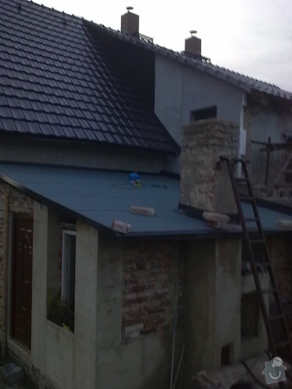 Rekonstrukce střechy a podlahové topení: StudankaRek_31_