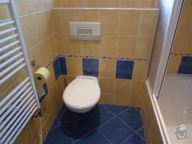 Rekonstrukce koupelny spojené s WC na klíč: koupelna7