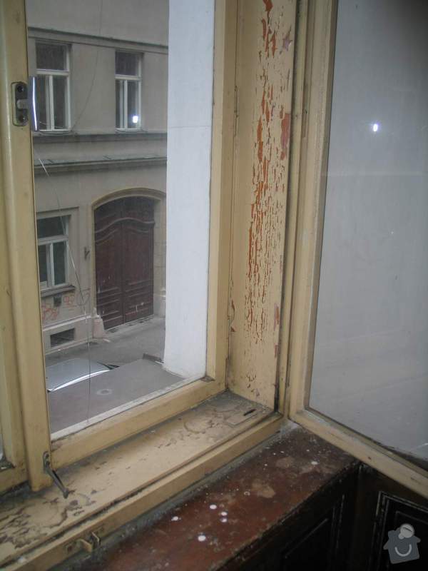 Dřevěná okna kastlová + klasická: Okno1_2_detail1