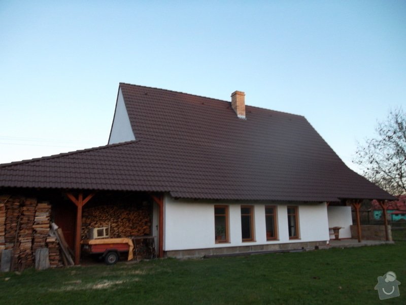 Rekostrukce střechy, oprava krovu, pokládka krytiny, klempířské prvky: SAM_0074