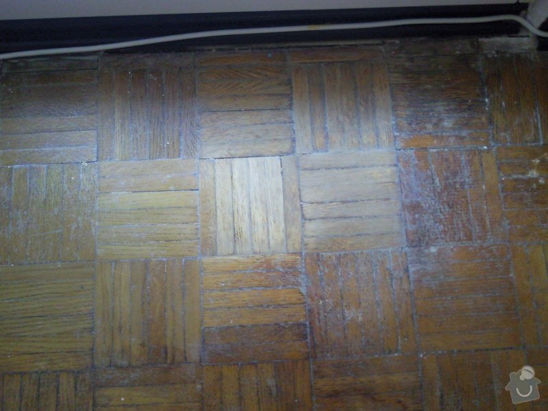 Renovace parketové podlahy: Fotografie0676