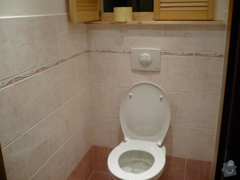 Předělání koupelny z umakartového jádra na zděné + změna místo vany sprchoví kout zděný: P1010659