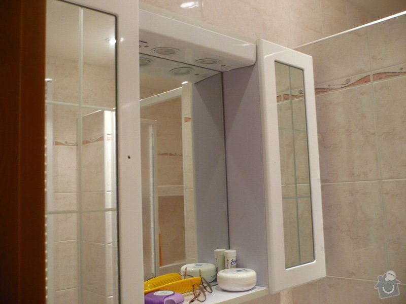 Předělání koupelny z umakartového jádra na zděné + změna místo vany sprchoví kout zděný: P1010670