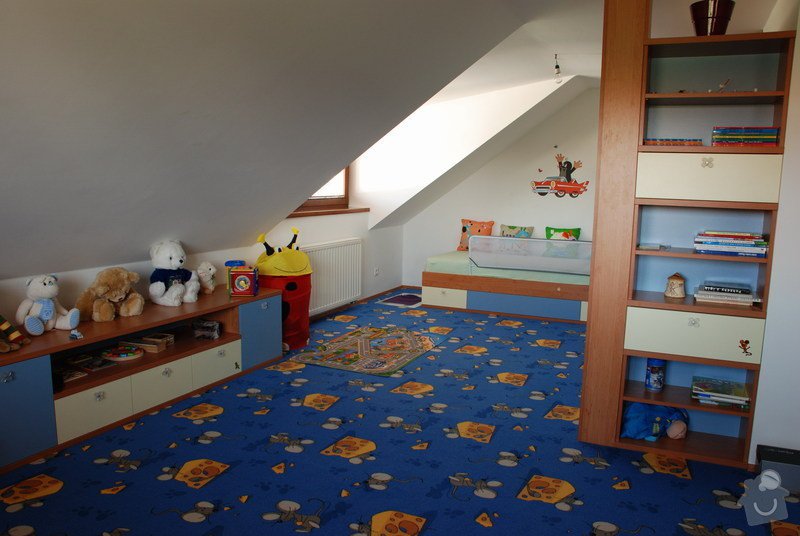Návrh a dodávka nábytku do dětského pokoje: 011