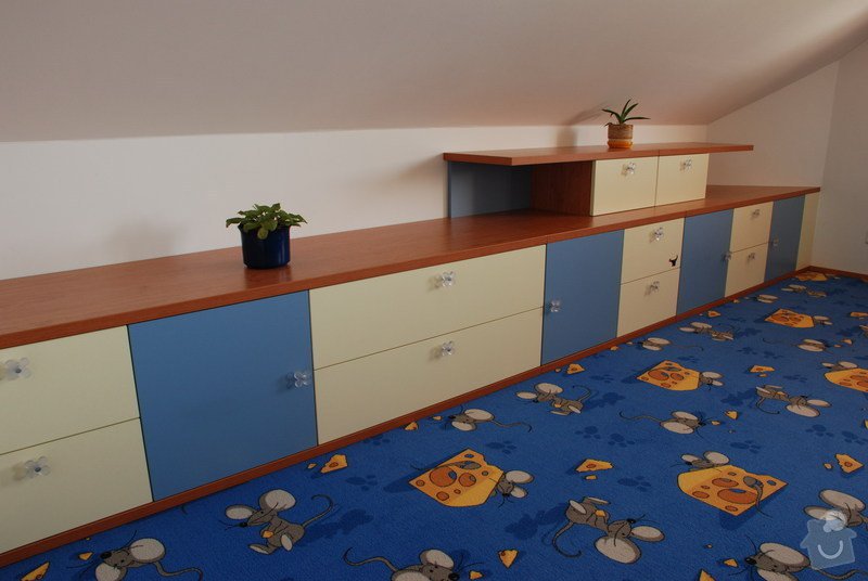 Návrh a dodávka nábytku do dětského pokoje: 013
