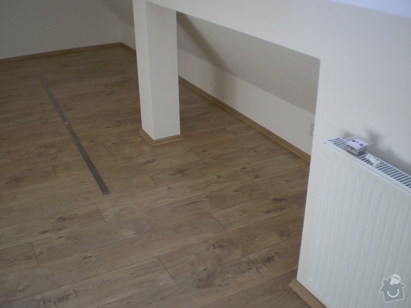 Pokladka plovouci podlahy a dlazby, obklad kuchyne: P3030004