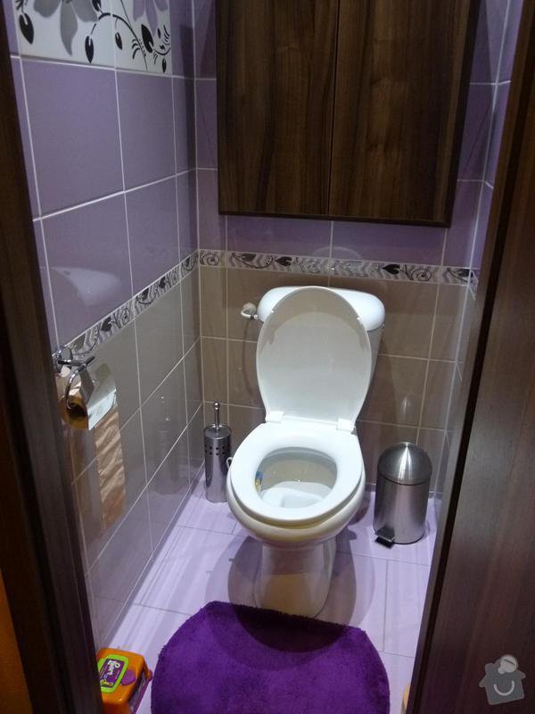 Rekonstrukce koupelny, WC: P1050501