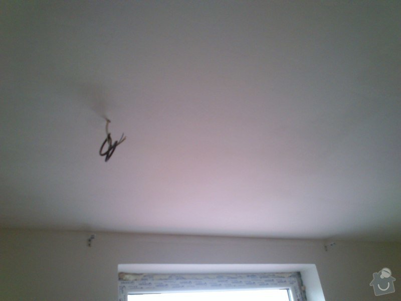 Snížení a zateplení stropu v kanceláři, včetně malování: sk17i_017