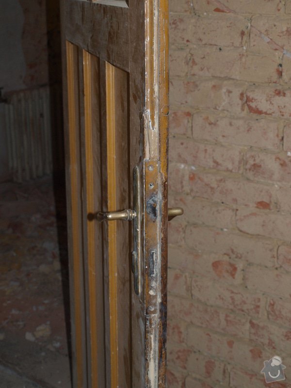Renovace dveří a zárubní 4 ks: P6168127