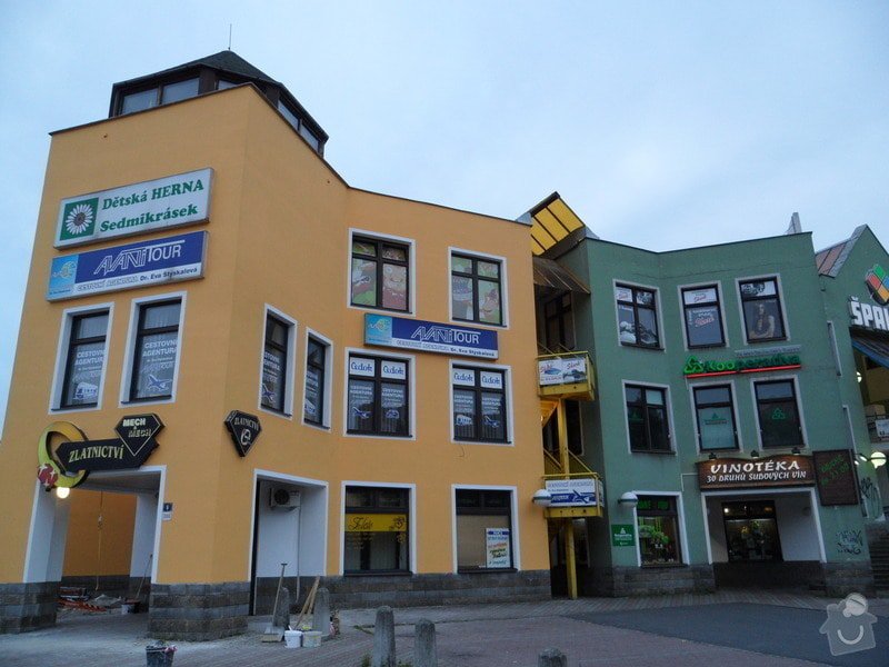 Rekonstrukce fasády OC Špalíček - Hrabůvka: SAM_2828