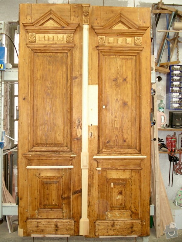 Repase venkovních dveří ze začátku 20. století: DSC07670
