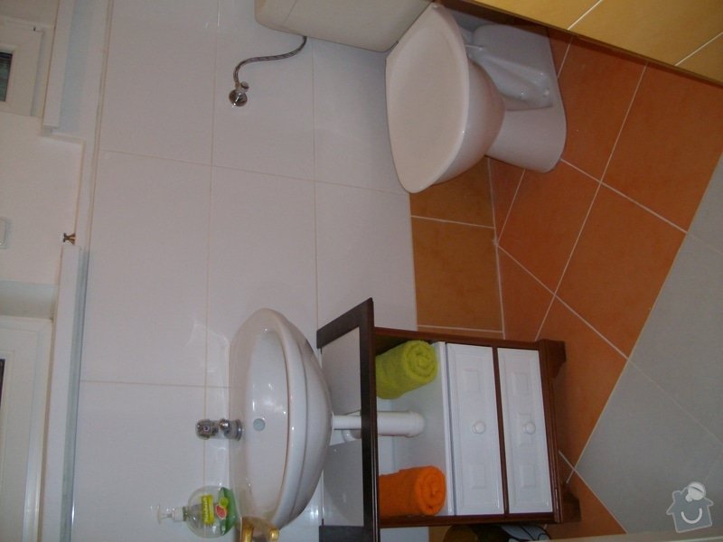 Obklad koupelny 16,5 m2  a pokládka dlažby 7,5 m2 v Praze: 010