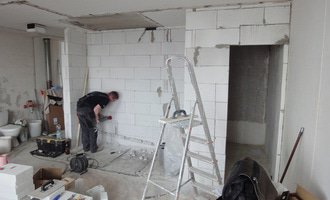 Rekonstrukce panelového bytu 35,7 m2