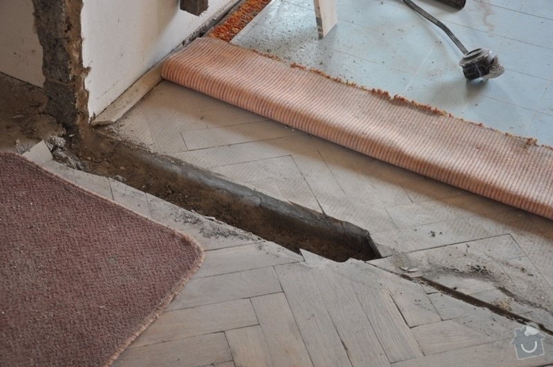 Dokládka dřevěné parketové podlahy: DSC_1887