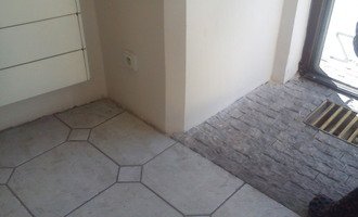 Zhotovení betonové podlahy 115 m2  - stav před realizací