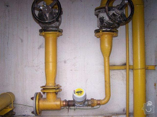 Havarijní ventil k plynoměru pro bytový dům: 101_5144