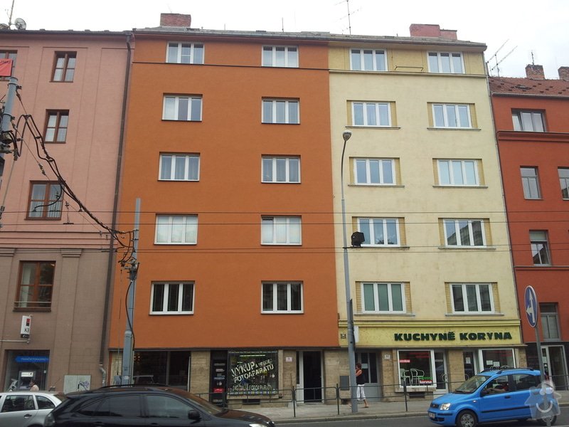 Rekonstrukce fasády + zateplení BD Brno: 658