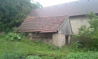 Oprava střechy stodoly - stav před realizací