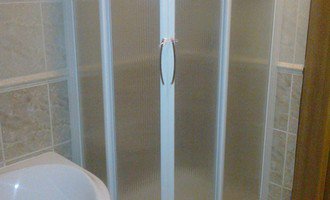 Oprava sprchového koutu - zatéká - stav před realizací