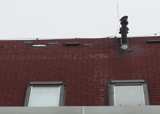 Oprava střechy z asfaltových šindelů - stav před realizací